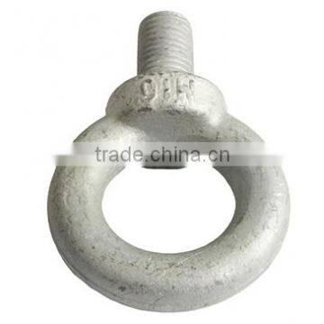 Lifting eye bolts Carbon steel Hot dip galvanized