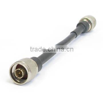 RF connector, N male to N male with LMR300 cable, cable assembly, pigtail, jumper cable