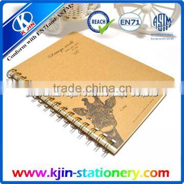 Wholesale Eco Friendly Notebook Thick Paper Craft Spiral Notebook a5 Back to School photo-2