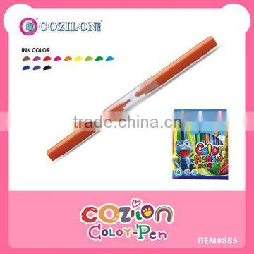 2in1 color pen item 885