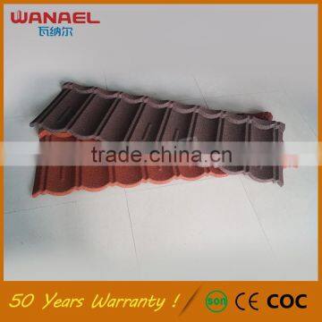 Promotional Top Quality Stone Coated Metal Corrugated Villa Roofing Pirce Roof Tiles Malaysia