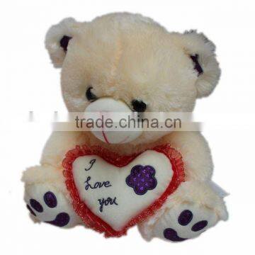 valentine bear with heart love