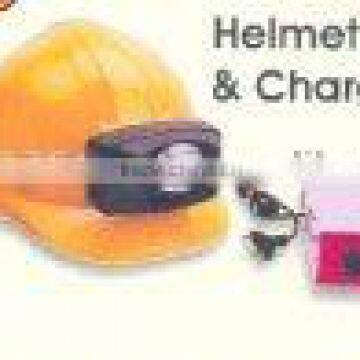 Head Protection Helmet With Rechargeable Battery (SFT-0821)