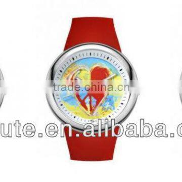 2013 Hot Sale silicone peaces watches fashion design watch