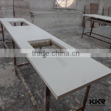 standard kitchen island sizes/white acrylic countertop