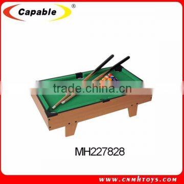 MDF good material high quality mini billiard table toys