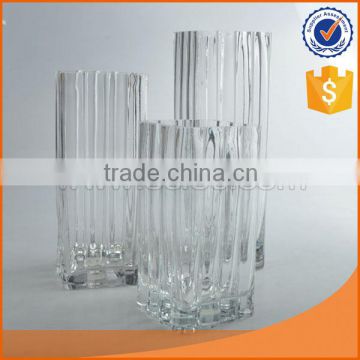 wholesale long-stem glass vase clear glass hanging vases