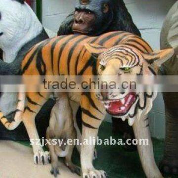 Resin simulation tiger