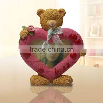 Beautiful Love Teddy Bear Picture Photo Frame