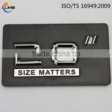 Wholesale china factory chrom 3D letters brand costom chrome letter