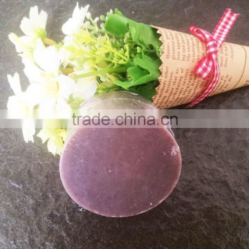 OEM Cold Process Lavender Essential Oil Face Soap With Exquisite Froth