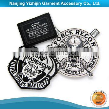 New Norway customer logo self-adhesive embroidery patch