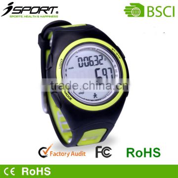 wristband pedomete watch OEM for famous brands waterproof CE FCC 6P