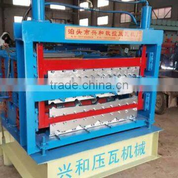 trade assurance three layers roll forming machine