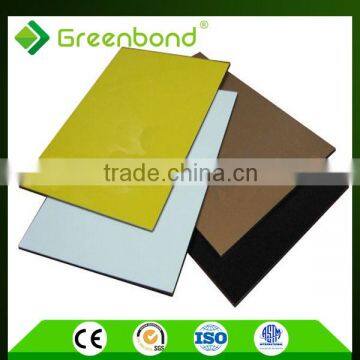 Greenbond building decoration warehouse construction materials aluminum composite sheet