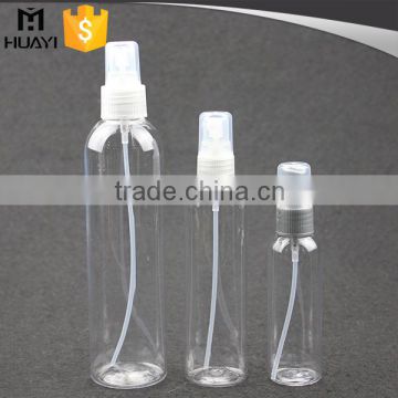 empty pet 100ml plastic spray bottle with boston spray pump cap