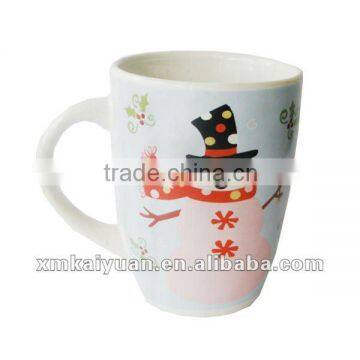 Snowman ceramic mug