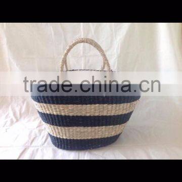 Natural seagrass plant beach bag made in Vietnam