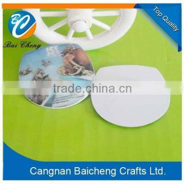 pvc round name tag