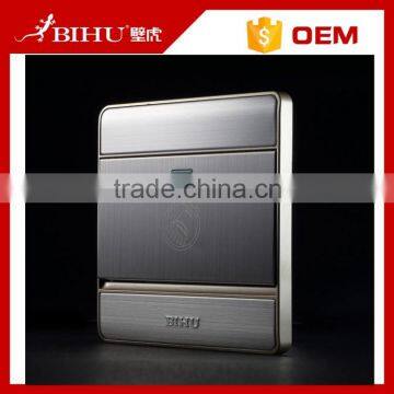 looking for agents to distribute our products brushed stainless steel doorbell wall switch for hotel