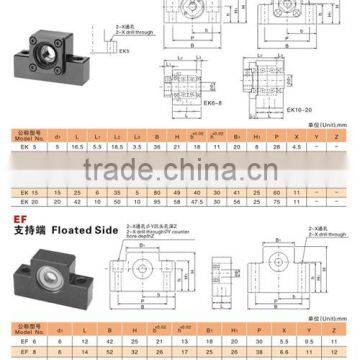 high quality linear ball screw bearing SFU1605-3 from china supplier