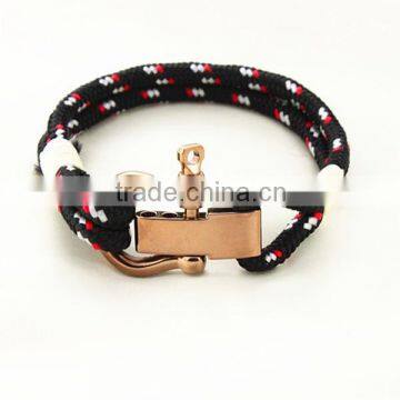 Colorful OEM Good Quality Lock Mens Cicret Bracelet 2015 for Men