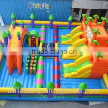 Kids Fun City Inflatable Playground Outdoor Gym Playground Equipment Inflatable Fun City