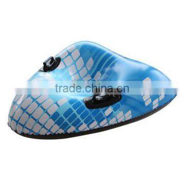 durable towable snow tube,heavy duty triangle snow tube with handles