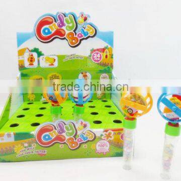 WHOLESALE CANDY TOYS WITH WIND UP CIRCLING VEHICLE TOYS