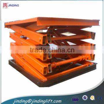 stationary home hydraulic forklift elevator platform