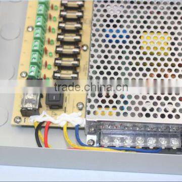 Best Price High Quality 12V 10A 9CH Power Supply Box Shunt Filtering Lightning Protection Psu YJS-A016