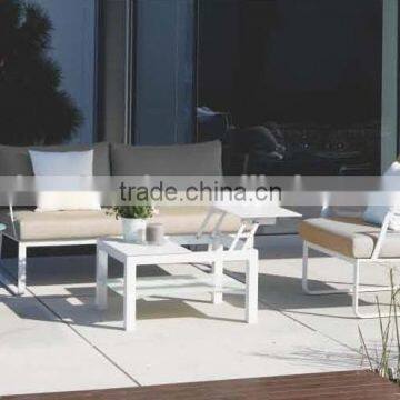 MA216O Aluminium White Modern Outdoor Sofa Set