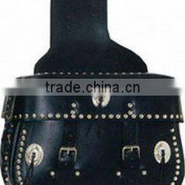 DL-1601 Leather Motorbike Saddle Bag