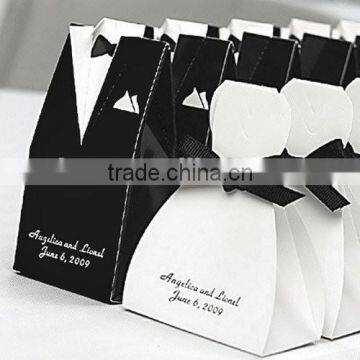 Personalized Tux and Gown Favor Boxes