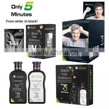 Yucaitang Dexe Subaru 2016 hot big sale fast Black hair shampoo