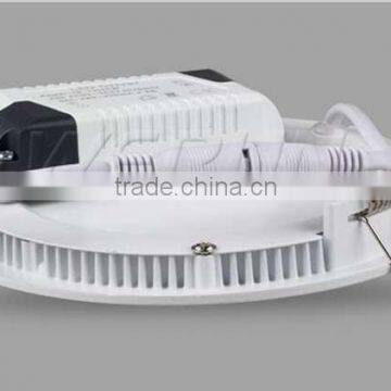 Best Quality!!!slim Aluminum Round Recessed Led Panel Light 3W to 24W photo-4