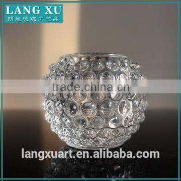 LX-Z115 crystal bubble ball tea light holder