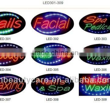 Different Language LED Sign for the Beauty Salon Nail Shops OEM is Welcome photo-6