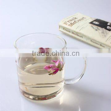 Wholesale Small High Borocilicate Glass Cup With Handle In Cheapset Price