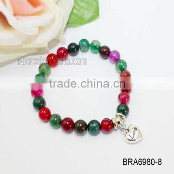 2016 Stone and Unisex Semi Precious Stone Stretch Men's Bracelet