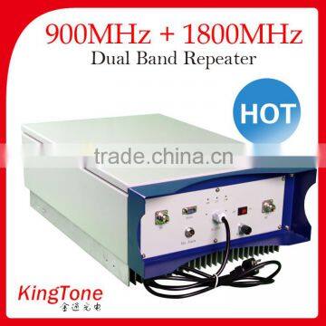 Kingtone Cell Repeater, GSM Broadband Signal Repeater, Dual Band 900+1800mhz Repeater