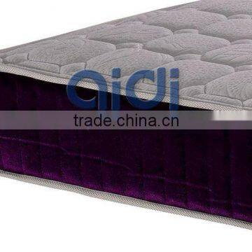 Compressed Soft Foam Sponge Bonnell Spring Mattress With Polyester Fiber Fabric AC-1409 photo-5