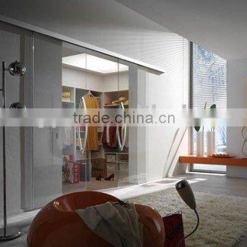 double aluminium sliding door