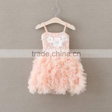 Fashion design pictures crothet tops girls' tutu dress baby girl party hand made tutu dress for wholesale