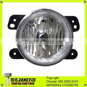 Auto Chrysler Dodge Jeep Clear Lens Chrome Housing Replacement Fog Lights Lamps OEM 4805856AA CH2590109