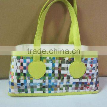 Special Style 2012 Recycle Newspaper Handbag