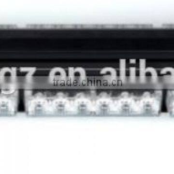 4 SIDES Traffic Advisor Strobe Light bar, LED Directional Warning Strobe Light Bar(SR-DL-318-4) 1W per LED, 4 Sides Strobe Type