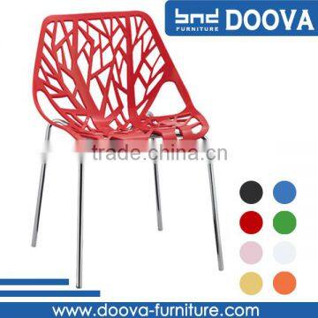 ABS plastic modern dining chairs