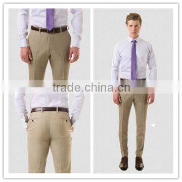 New Arrive 100% Wool custom khaki pants