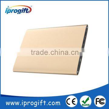Wholesale high capacity custom logo imprinted portable power bank 20000mah